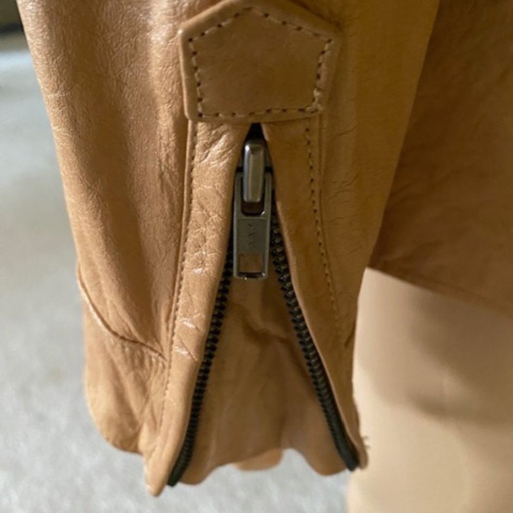Daniel Cremieux Leather Shirt Jacket - Picture 6 of 14